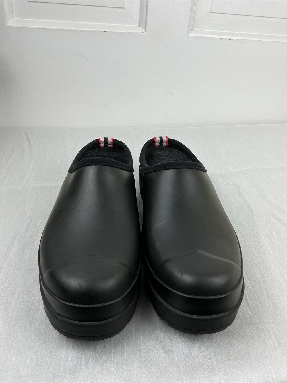 Hunter Black Platform Clogs - Picture 3 of 9